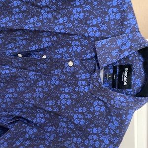 Bonobos slim fit M reg length button down liberty fabric shirt